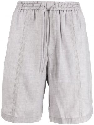 Pantalones cortos deportivos con cordones Emporio Armani gris