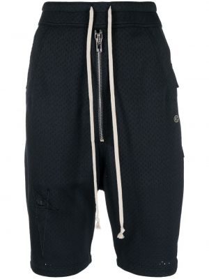 Pantalones cortos deportivos con cordones Rick Owens X Champion negro