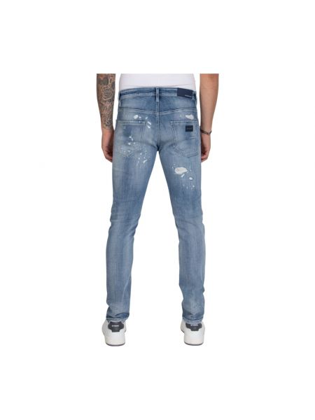 Slim fit distressed skinny jeans My Brand blau