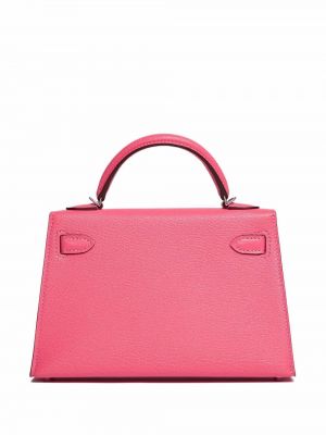 Bolsa Hermès rosa