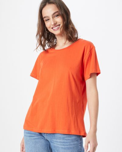 Тениска Samsøe Samsøe оранжево