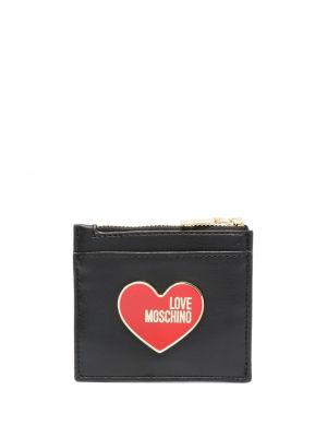 Bőr pénztárca Love Moschino