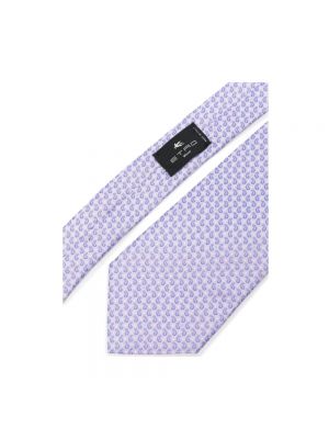 Jedwabny krawat z wzorem paisley Etro