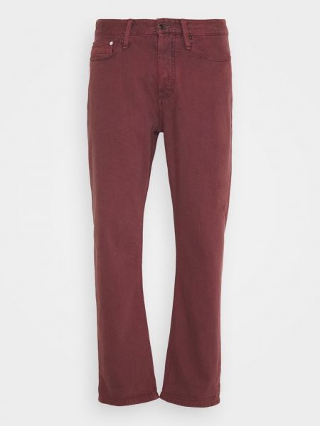 Czerwone jeansy Denham