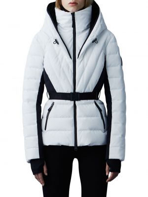 Пуховая стеганая лыжная куртка Elita Mackage белый