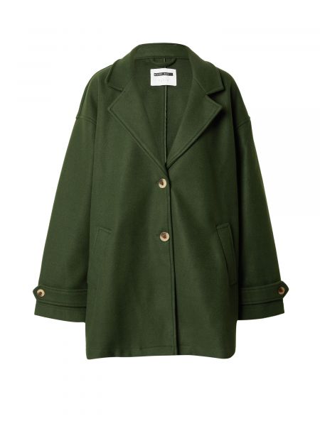 Oversize палто Noisy May зелено