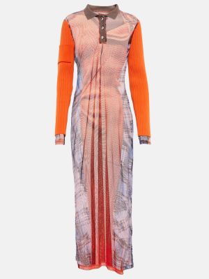 Μάξι φόρεμα Y Project πορτοκαλί