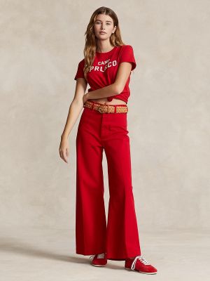 Pantalones Polo Ralph Lauren rojo
