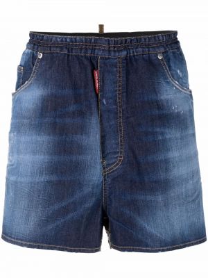Kratke traper hlače Dsquared2 plava