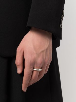 Oversize ring Jil Sander silber