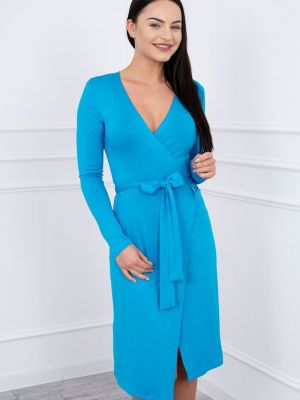Viskózové šaty Kesi - modrá