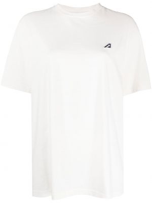 Памучна тениска Autry бяло