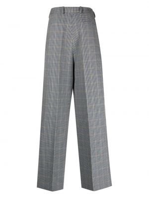 Relaxed fit "houndstooth" rašto kelnės Botter mėlyna