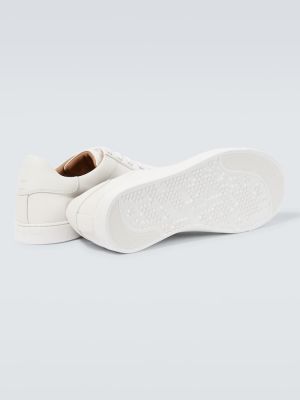 Δερμάτινα sneakers Gianvito Rossi λευκό