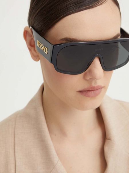 Okulary przeciwsłoneczne oversize retro Versace