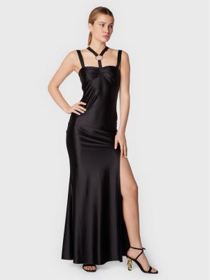 Коктейлна рокля slim Babylon черно