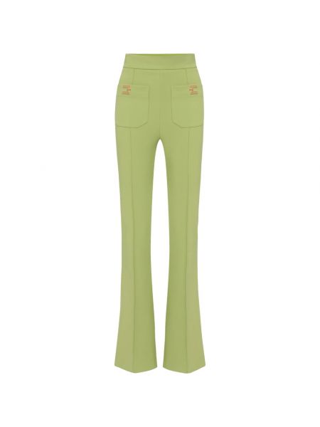 Spodnie Elisabetta Franchi zielone