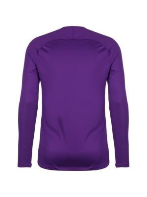T-shirt a maniche lunghe in maglia Nike viola