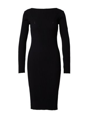 Πλεκτή φόρεμα Calvin Klein μαύρο
