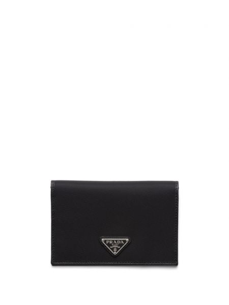 Nylonowy portfel Prada czarny