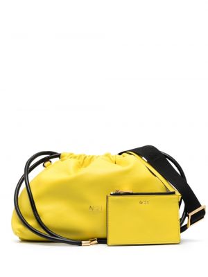 Кожени чанта през рамо N°21 жълто