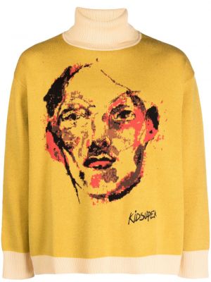 Пуловер Kidsuper жълто