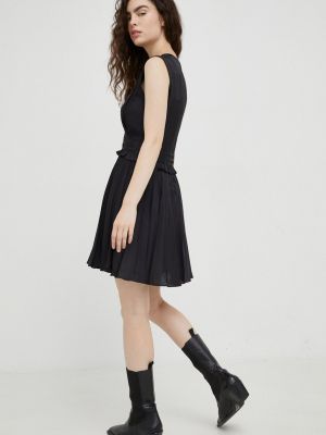Mini šaty The Kooples černé