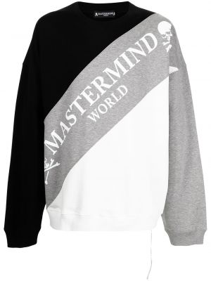 Raštuotas medvilninis džemperis Mastermind World