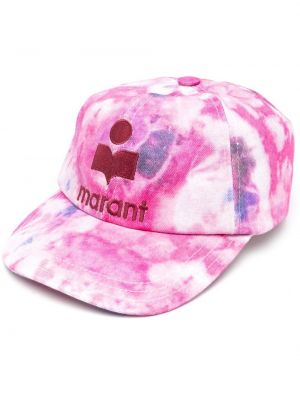 Raštuotas kepurė su snapeliu Marant rožinė