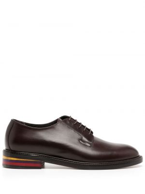 Brogues i läder Paul Smith brun