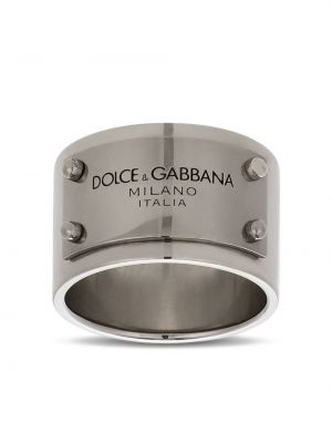 Prsteň Dolce & Gabbana strieborná
