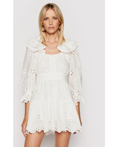 Letnia sukienka For Love & Lemons - biały