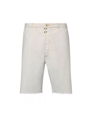 Szorty jeansowe Maison Margiela białe
