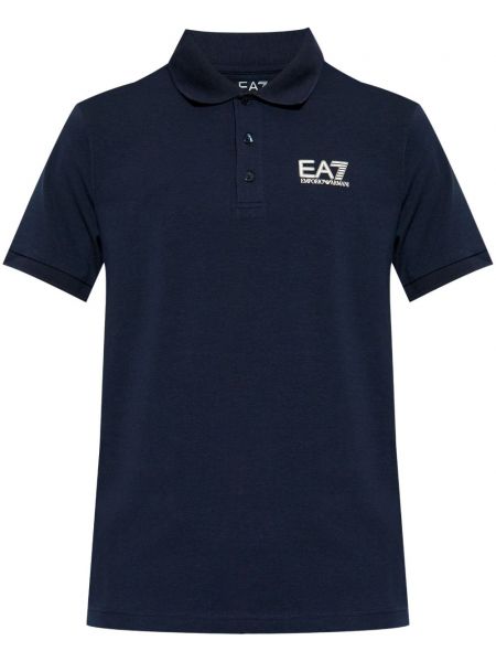 T-shirt Ea7 Emporio Armani blå