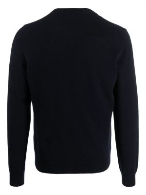 Sweter z kaszmiru Cenere Gb niebieski