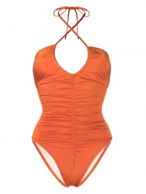 Costum de baie Peony portocaliu