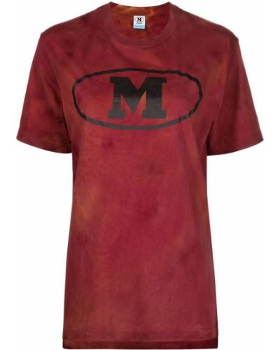 Camiseta con estampado M Missoni rojo