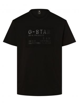 Bavlnené priliehavé tričko s potlačou G-star Raw