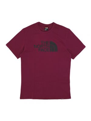 Koszulka w miejskim stylu The North Face fioletowa