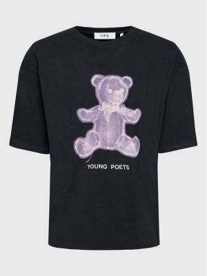 Marškinėliai Young Poets Society juoda