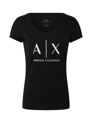 Póló Armani Exchange fekete