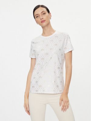 Tričko Elisabetta Franchi bílé
