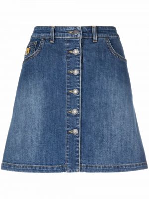 Jeans-skjørt Moschino blå