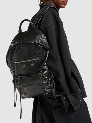 Kožený batoh Balenciaga