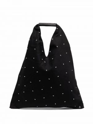 Trykt shoppingbag Mm6 Maison Margiela svart