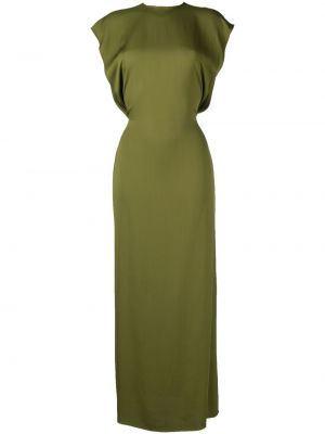 Dlouhé šaty Christopher Esber zelená