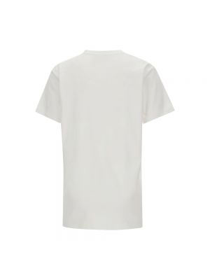 Camisa con bordado de algodón Isabel Marant blanco