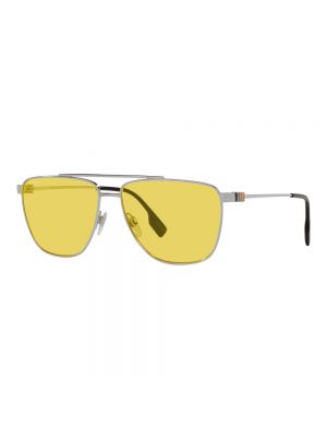Okulary przeciwsłoneczne Burberry żółte