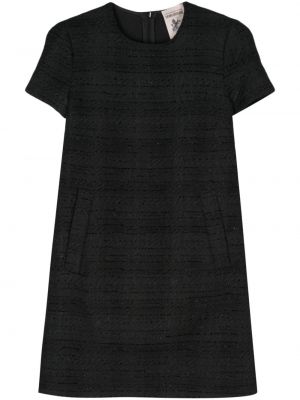 Мини рокля Semicouture черно