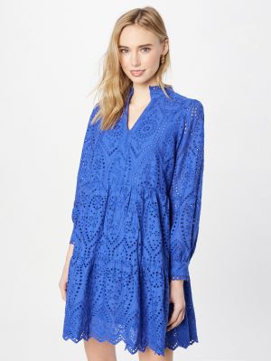 Priliehavé mini šaty Y.a.s modrá
